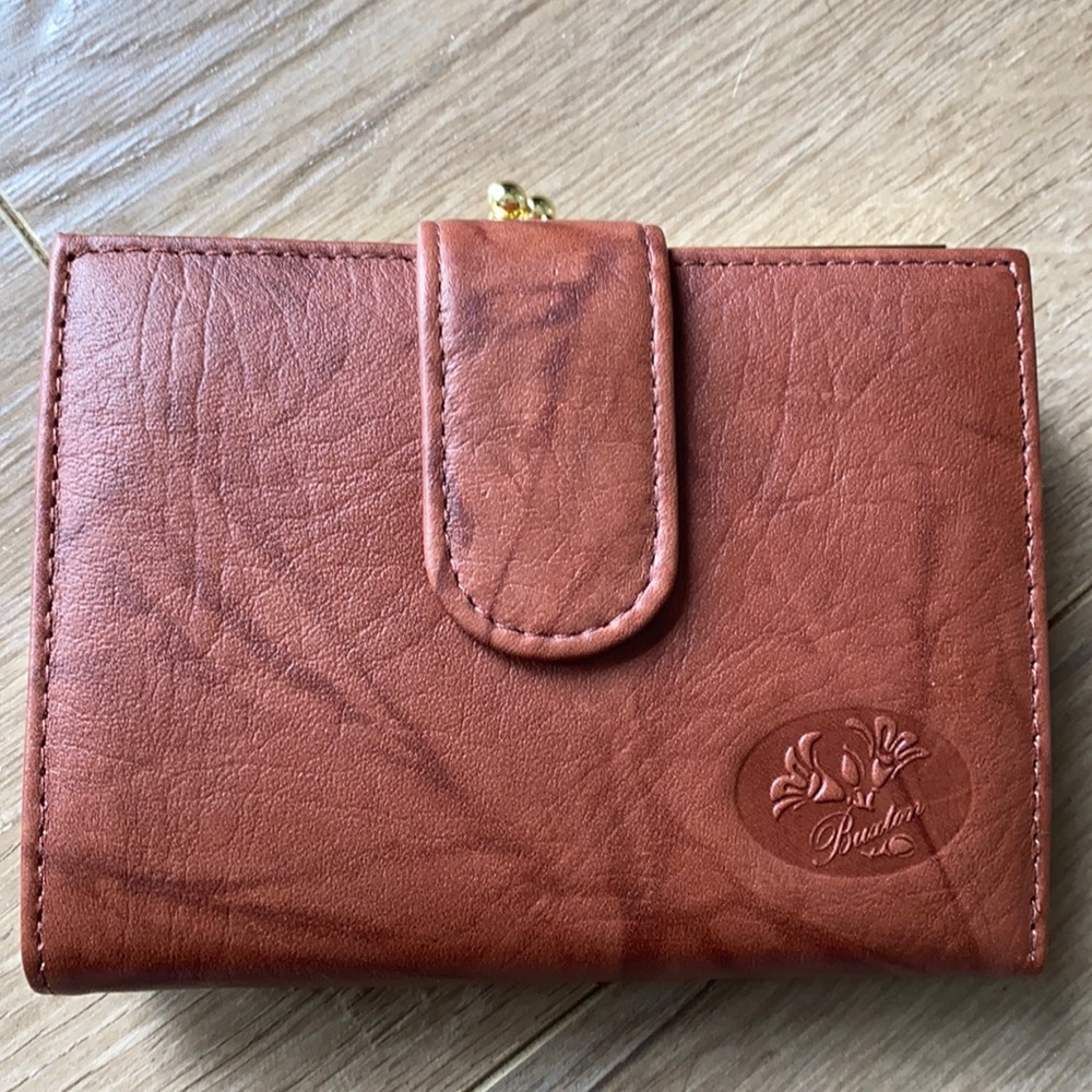 Burton Women’s Brown Genuine Leather Wallet